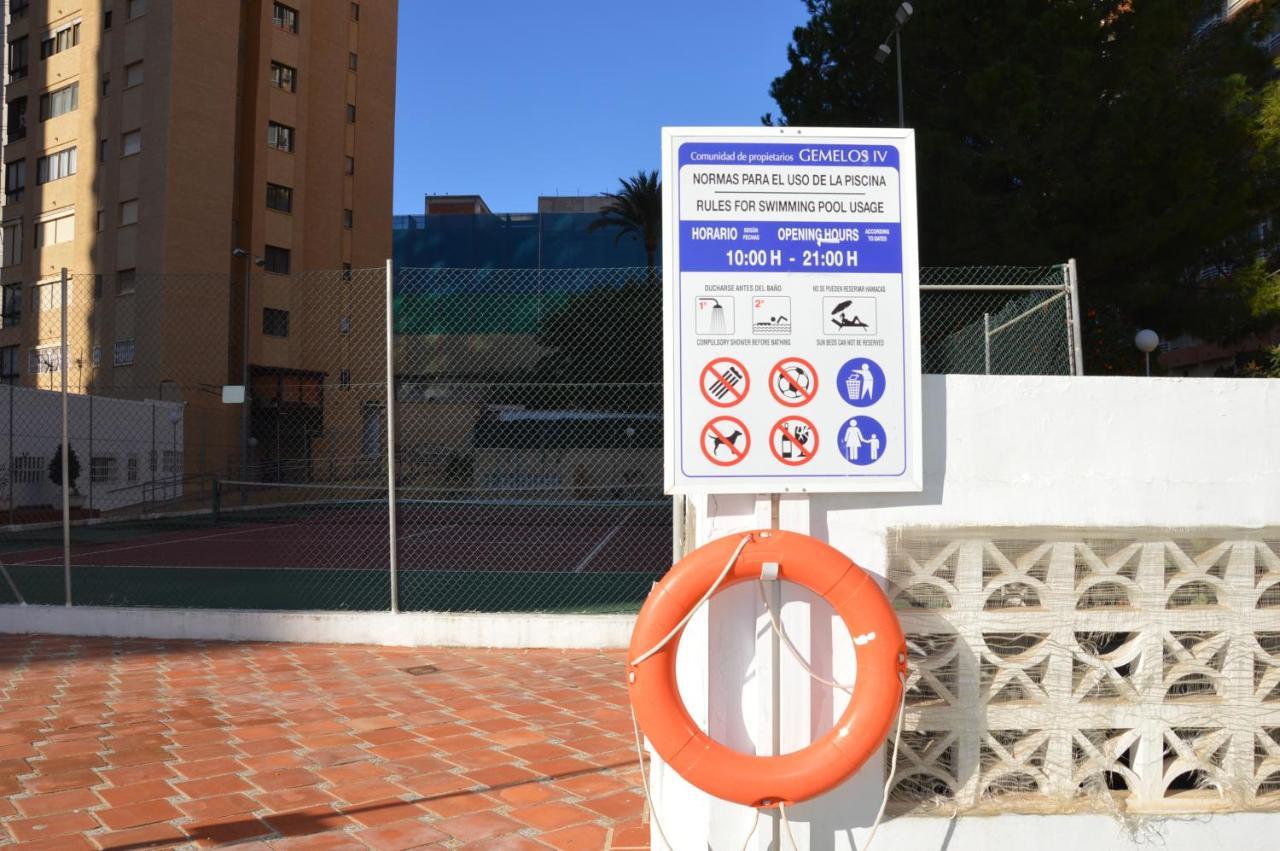 Gemelos IV Loysan Apt. With Pool 貝尼多姆 外观 照片